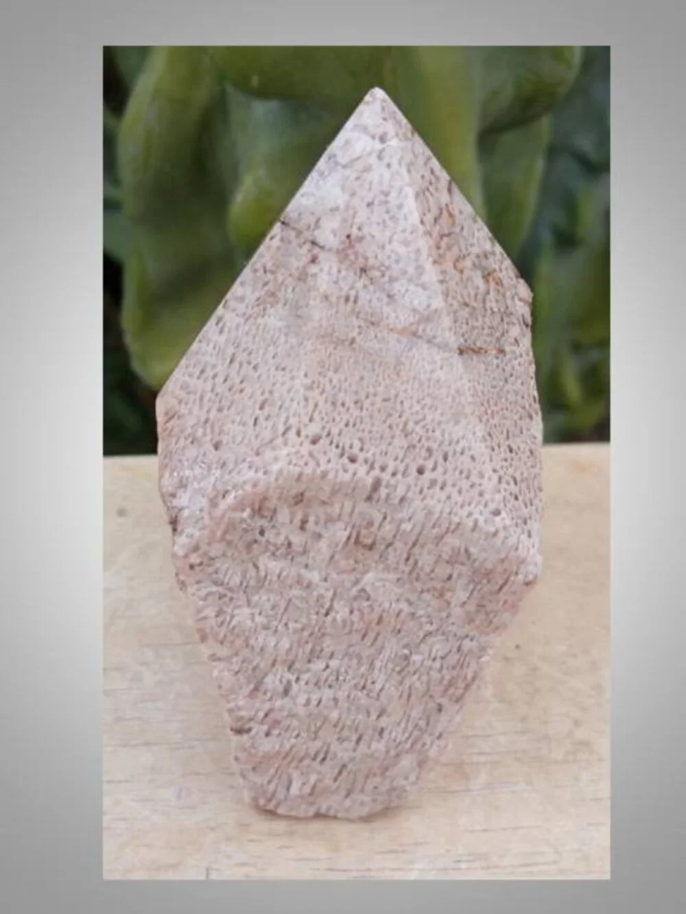 Jasper crystal mineral stone point